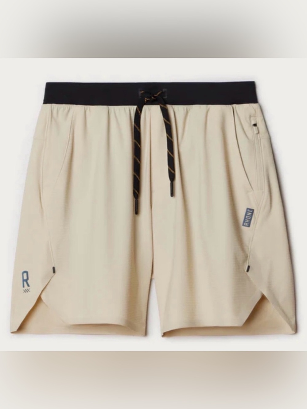 RHONE invictus Beige Athletic Shorts unlined size small